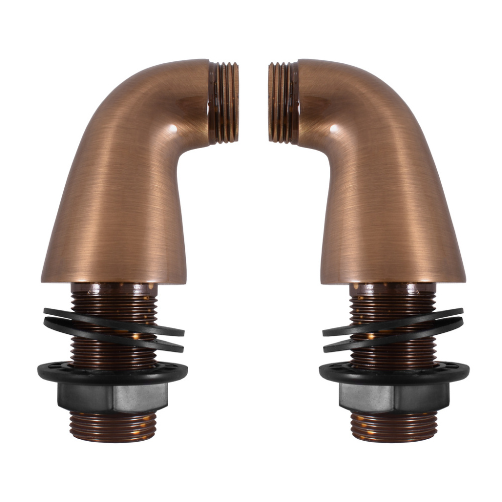 Фото Rav Slezak MD0234SM Г-образные переходники (2 шт.) для крепления смесителя на борт ванны