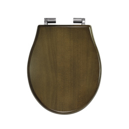 Фото Migliore Impero 20826 Крышка/сиденье унитазa, Noce /хром