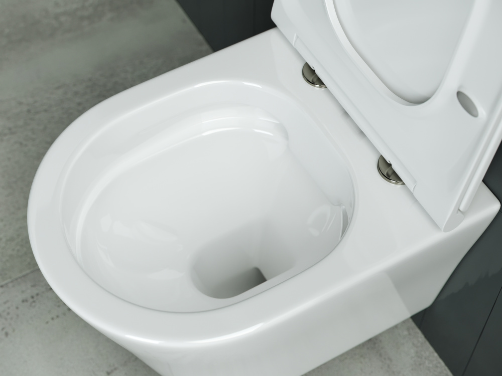 Подвесной унитаз Ceramica Nova FORMA CN3011 с сиденьем