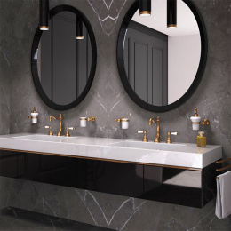 Смеситель для раковины Cisal Arcana Toscana TS00108027, бронза