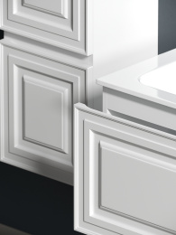 Фото Тумба под раковину 120 см Sancos Very (VR120W) подвесная Bianco