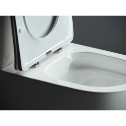 Унитаз-компакт Ceramicanova MIA CN1801 с горизонтальным выпуском белый