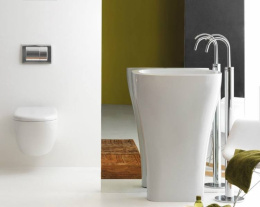 Фото Раковина Kerasan Aquatech 374201 напольная на 60 см