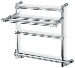 Полотенцесушитель электрический Margaroli Sole 554-3 BOX 5544703CRPB, с полкой, высота 54.7 см, шири