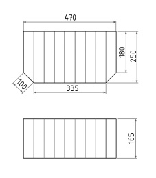 Фото Ступенька для ванны Gemy для высоких ванн (G0001)