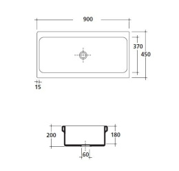 Накладная раковина Galassia  (2005)