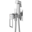 Гигиенический душ со смесителем BelBagno Luce LUC-HGN-CRM Хром