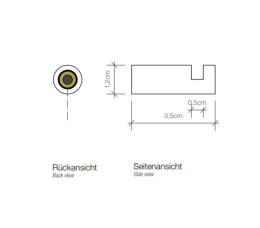 Крючок для халата и полотенца Decor Walther Mikado (0520116), розовый