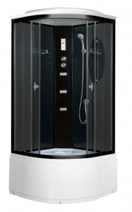 Душевая кабина 100x100x220 Niagara (NG-212-01N) С гидромассажем, акрил, Поддон высокий