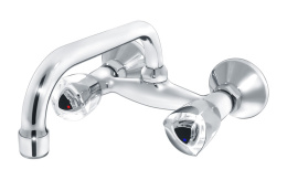 Смеситель для кухни ХРОМ, п-образный излив Варион 110314