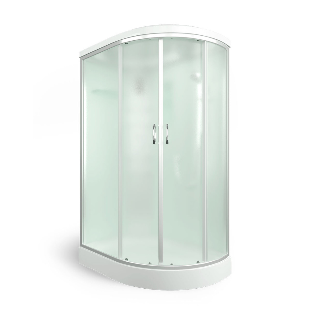 Душевая кабина 120x80x215 Erlit (ER4512PL-C3) , Поддон низкий