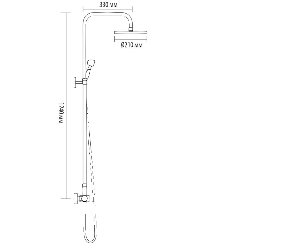 Фото Комплект для ванны Bronze de Luxe Windsor (10120F) бронза