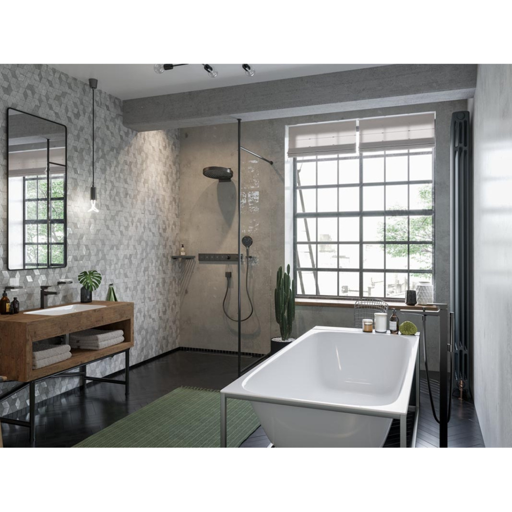 Ручной душ Hansgrohe Rainfinity (26865670) матовый черный