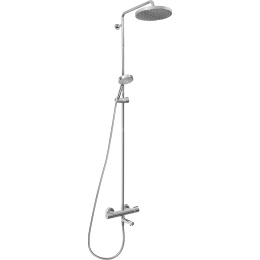 Фото Душевая система Jacob Delafon Atom E26237-CP с термостатом Хром