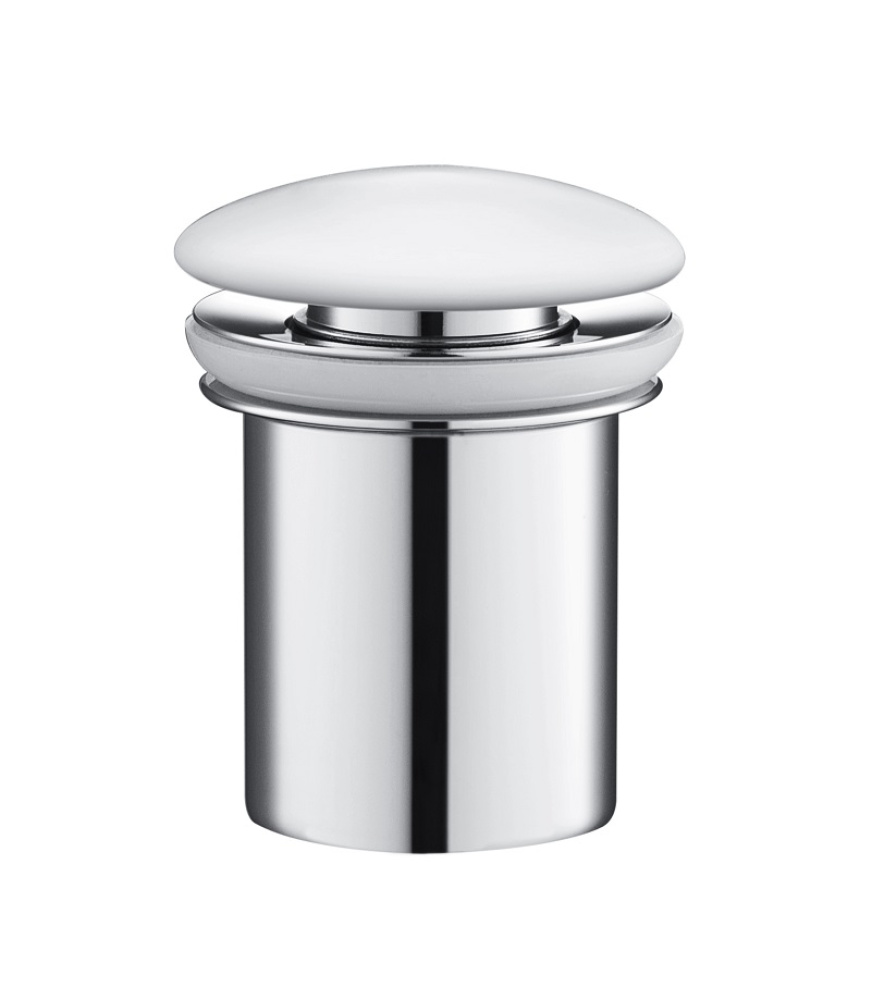 Фото Донный клапан Timo 8011/16 белый матовый