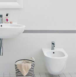 Биде подвесное ArtCeram File (FLB001 01 30) белый