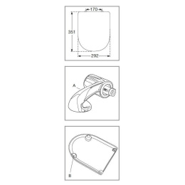 Villeroy&Boch 9956S101 Крышка для писсуара (альпийский белый)