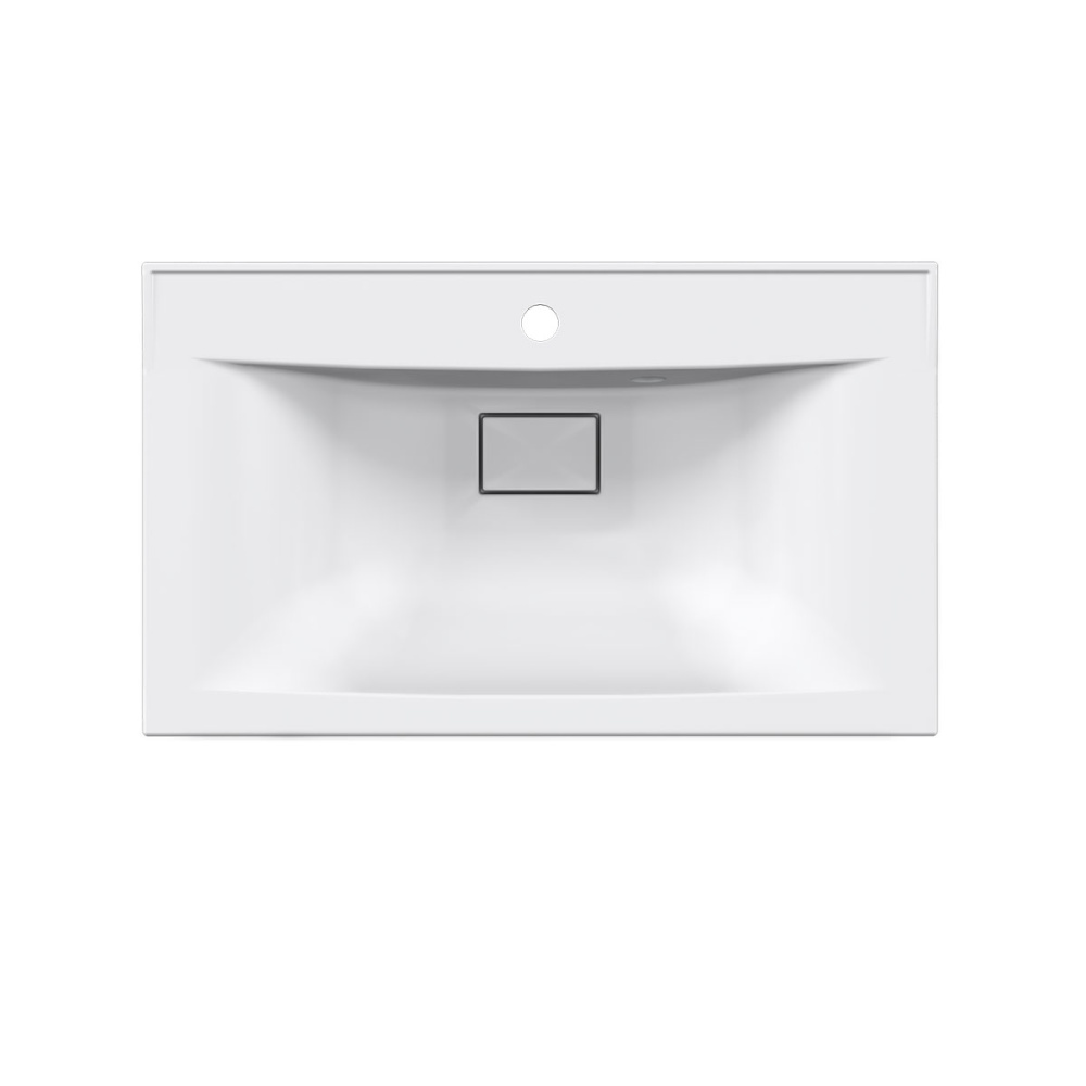 Фото Раковина из искусственного камня Vincea (VCB-3M750W) белый