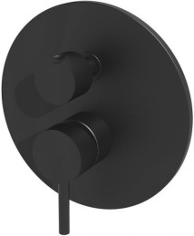 Душевая система Paffoni Light KITLIG019NO045 Черная матовая