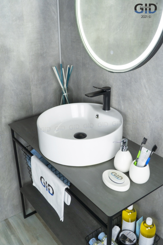 Раковина накладная Gid N9008b