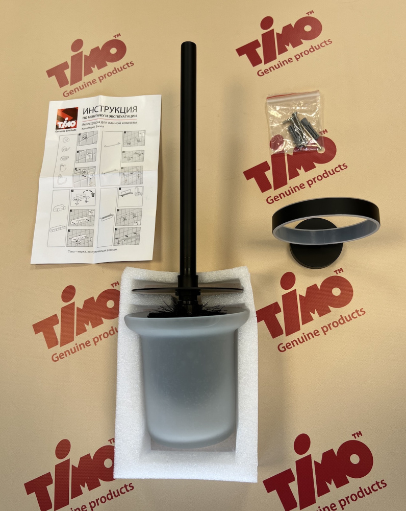 Фото Щетка для туалета Timo Saona 13061/03 черный