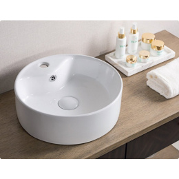 Раковина 37 см BelBagno (BB1400) круглая, санфаянс