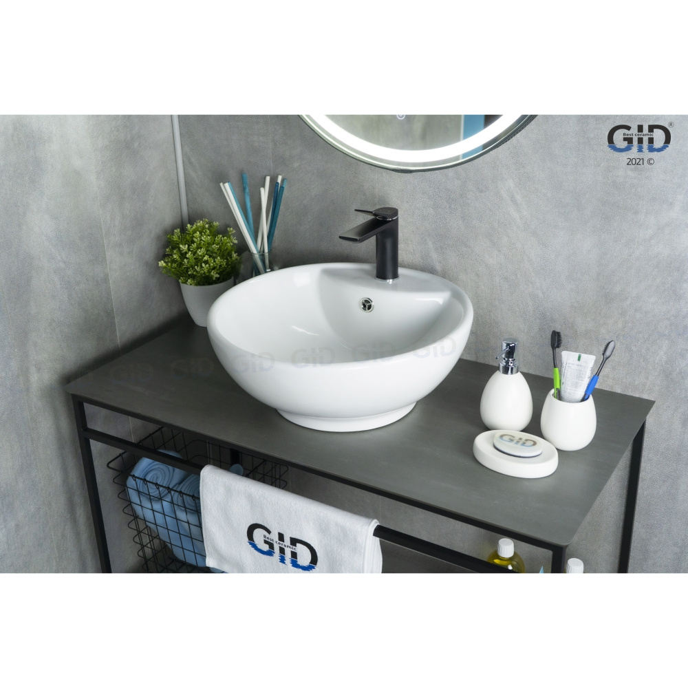 Раковина накладная Gid N9001
