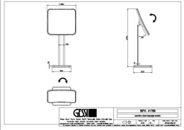 Фото Зеркало Gessi Ispa (41788#031) хром