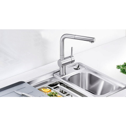 Grohe Touch 31360DC1 Смеситель для кухни, сенсорный, выдвижной излив