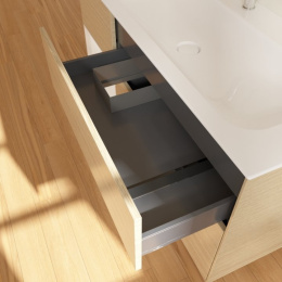 Villeroy Boch Finion G060GFPC Тумба под раковину 1196х498 мм (glossy white/oak veneer)