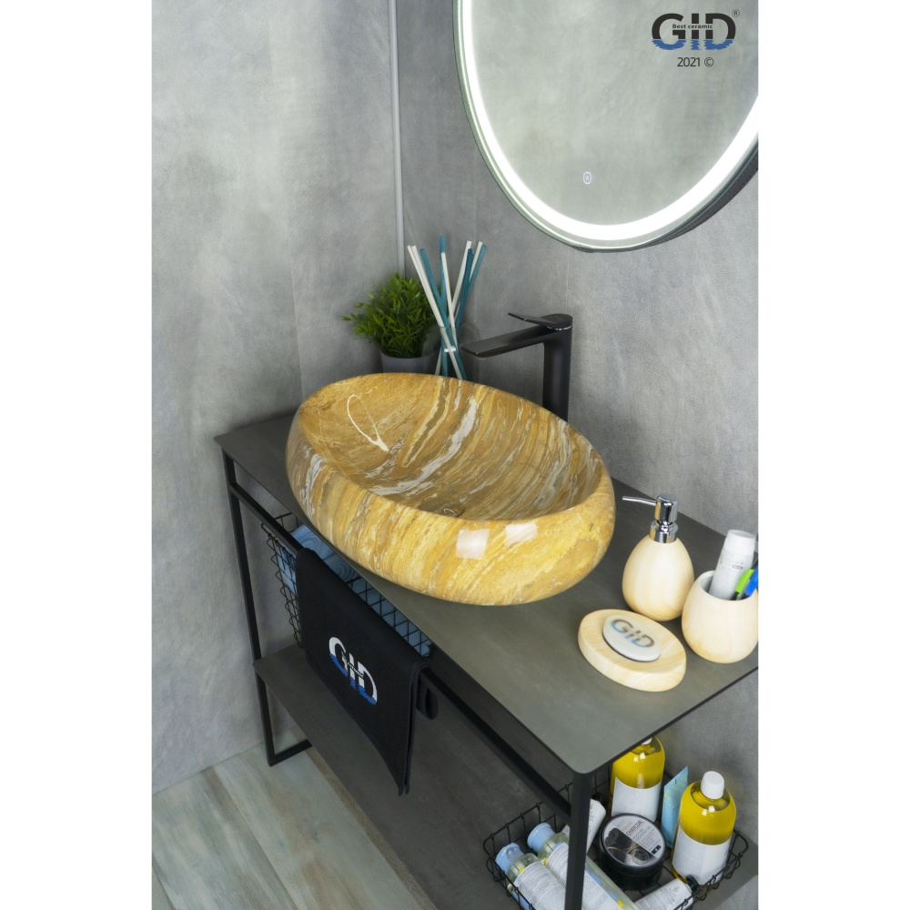 Раковина накладная Gid Mnc164