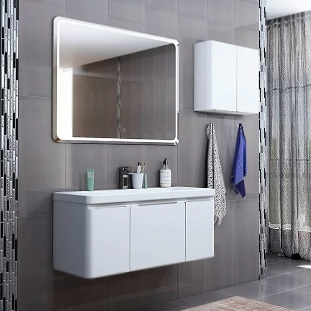 Фото Тумба под раковину Aquaton Шерилл 105 белый 1A206301SH010