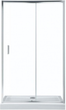 Душевая дверь Aquanet SD-1100A 110, прозрачное стекло