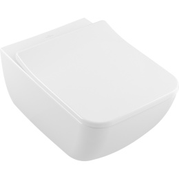 Инсталляция Viega с безободковым унитазом Villeroy&Boch Venticello 4611 R0R1, сиденье микролифт