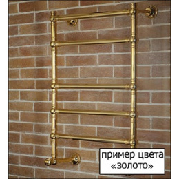 Полотенцесушитель электрический Margaroli Arcobaleno 616 616900GOC, высота 90 см, ширина 7.4 см, зол