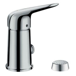 Фото Смеситель для биде Hansgrohe Novus 71145000 вертикальная струя