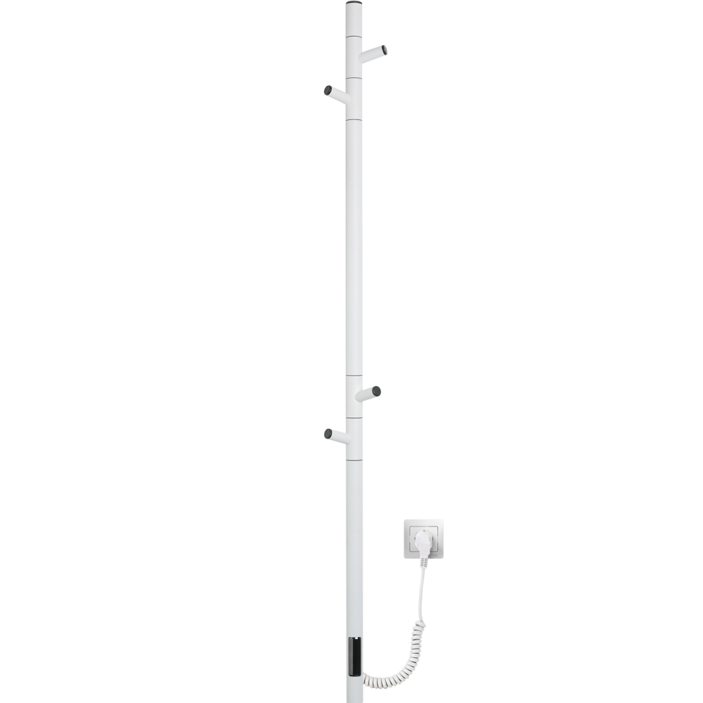 Полотенцесушитель электрический Vincea (VTD-1DWE) белый
