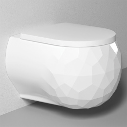 Подвесной унитаз Bien Pent PNKA052N1VP0W3000 44.5 x 52 x 34 см безободковый, сиденье Soft Close, бел