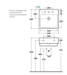 Фото Держатель полотенца Globo Classic (PC5042)