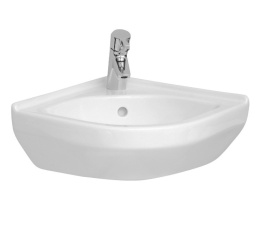 Фото Угловая раковина Vitra S50 (5306B003-0999) белый