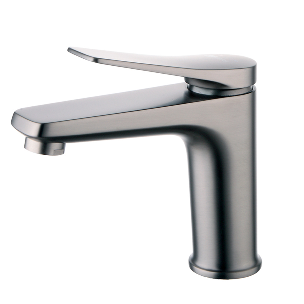 Фото Смеситель для раковины Lemark Bronx (LM3706GM) графит