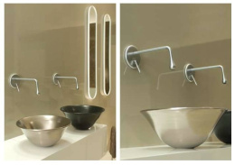 Раковина накладная Gessi Goccia (39124#519) черный
