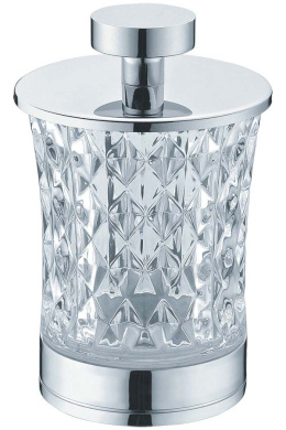 Фото Стакан для ватных дисков Boheme (10216) хром