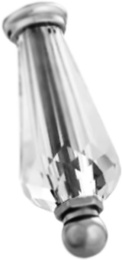 Смеситель Cezares VINTAGE-BVDM-01-Sw для ванны, хром, ручки Swarovski