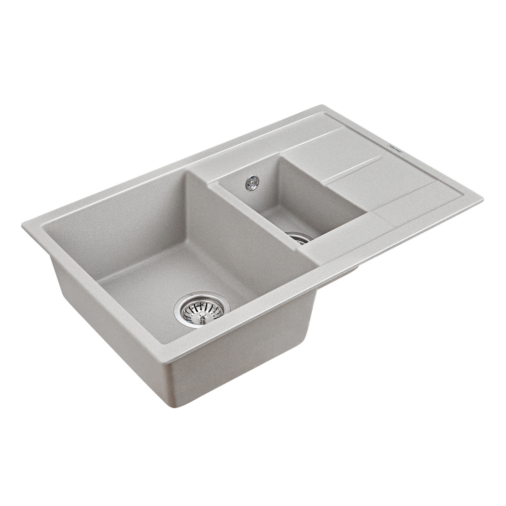Мойка для кухни Paulmark Flugen (PM237850-GR) серый