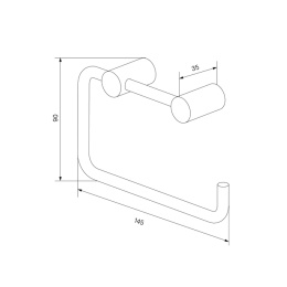 Держатель туалетной бумаги Iddis Petite (PETSS00i43) сатин