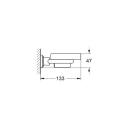 Держатель мыльницы Grohe Atrio 40305000