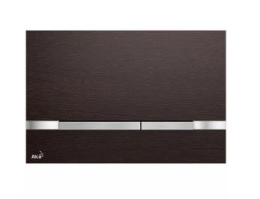Клавиша смыва AlcaPlast (STRIPE-WENGE) коричневый