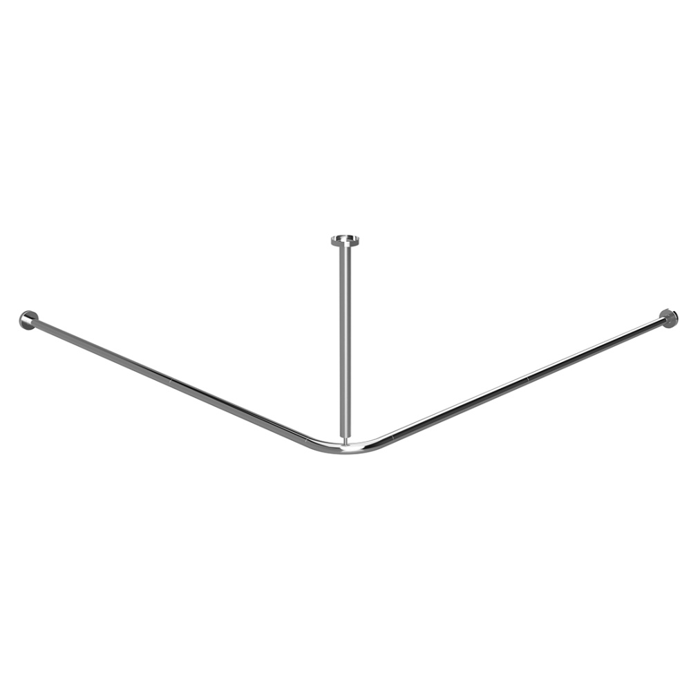 Фото Bemeta 101120121 Штанга для занавески для душа, складная, 1400 × 1400 мм