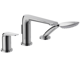 Фото Jacob Delafon Avid E97360-CP  Однорычажный смеситель для ванны/душа на 3 отверстия, устанавливаемый 